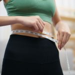 Asian healthy woman dieting Weight loss.